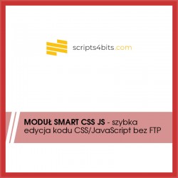 Moduł - SMART CSS JS - edycja CSS i JavaScript w Panelu
