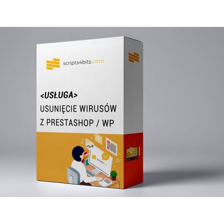 Usuwanie wirusów z systemów PrestaShop, WordPress