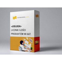 [Usługa] Licznik ilości produktów w danej kategorii (na drzewku)